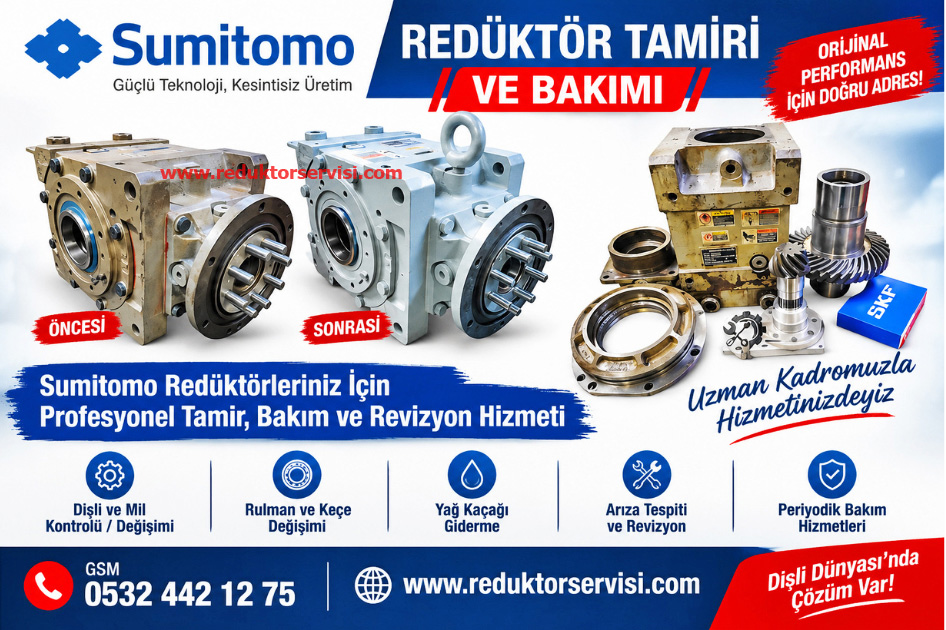 Sumitomo Redüktör Tamiri